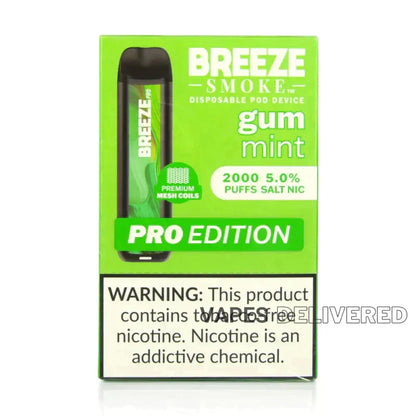 BREEZE PRO 2000 DISPOSABLE